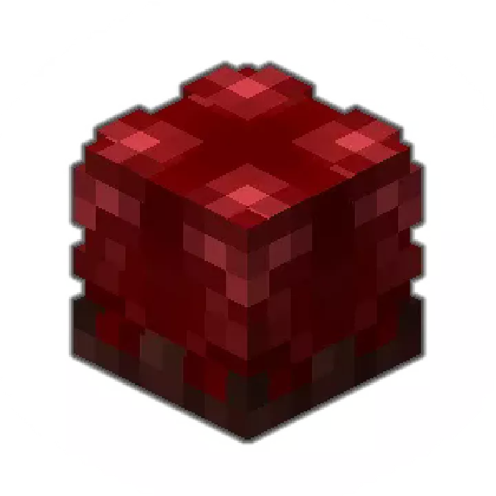 Mooshroom cow overlooking a Skyblock farm